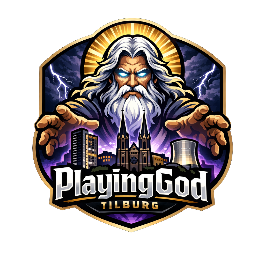 Logo PlayingGodTilburg